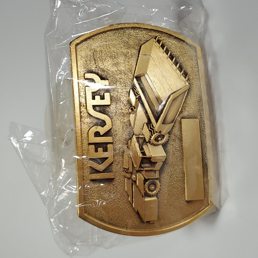 VINTAGE Kersey Equipment Belt Buckle